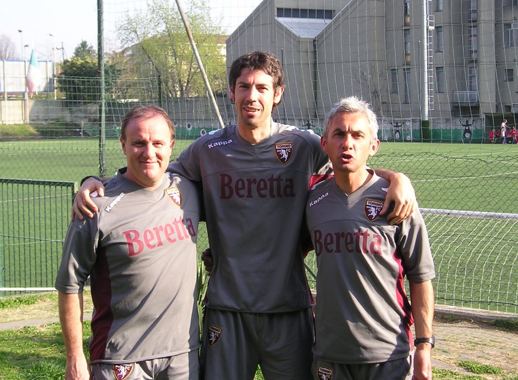 Tre anni con Mister Fogli (a destra) e Garella (Prep.Atl.). 2012