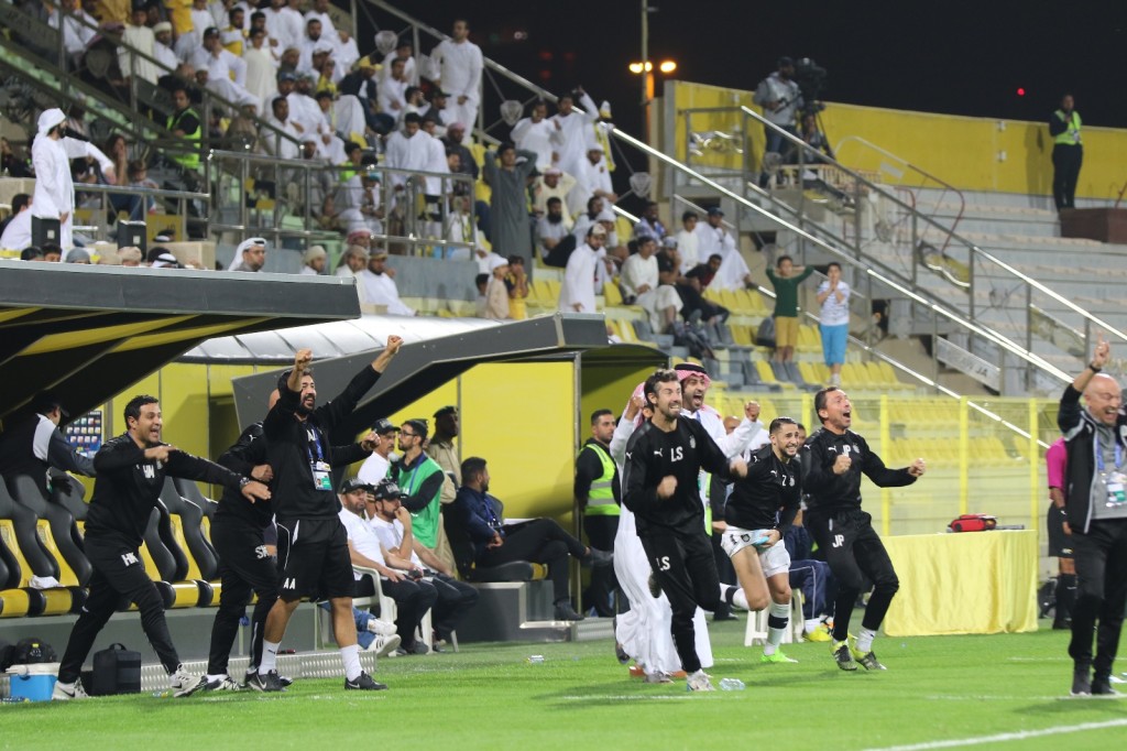 Prima partita di AFC Champions League a Dubai (2018).