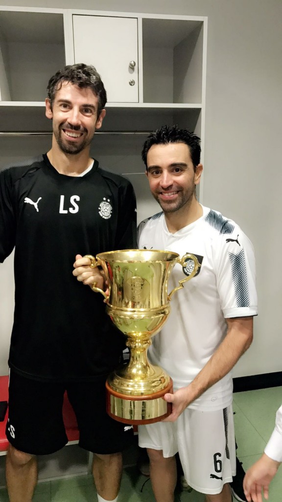 Xavi e la Supercoppa.